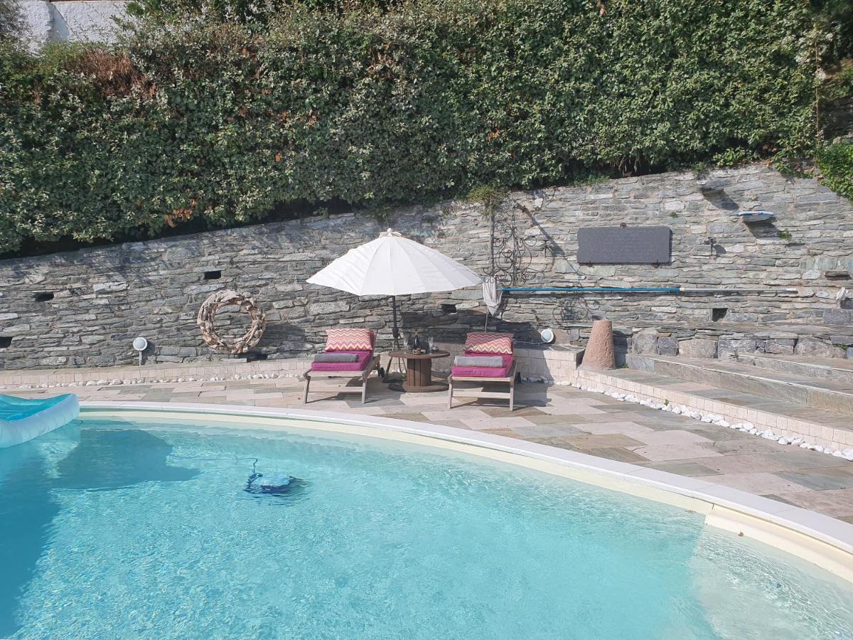 Maison De Charme Avec Piscine Et Vue Exceptionnelle Scolca Dış mekan fotoğraf