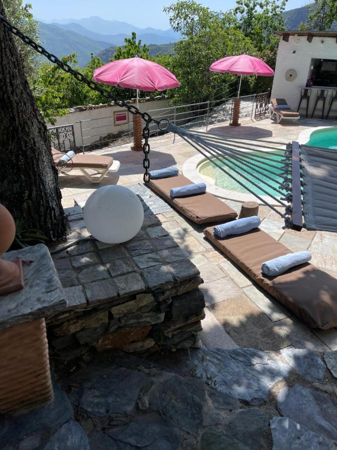 Maison De Charme Avec Piscine Et Vue Exceptionnelle Scolca Dış mekan fotoğraf